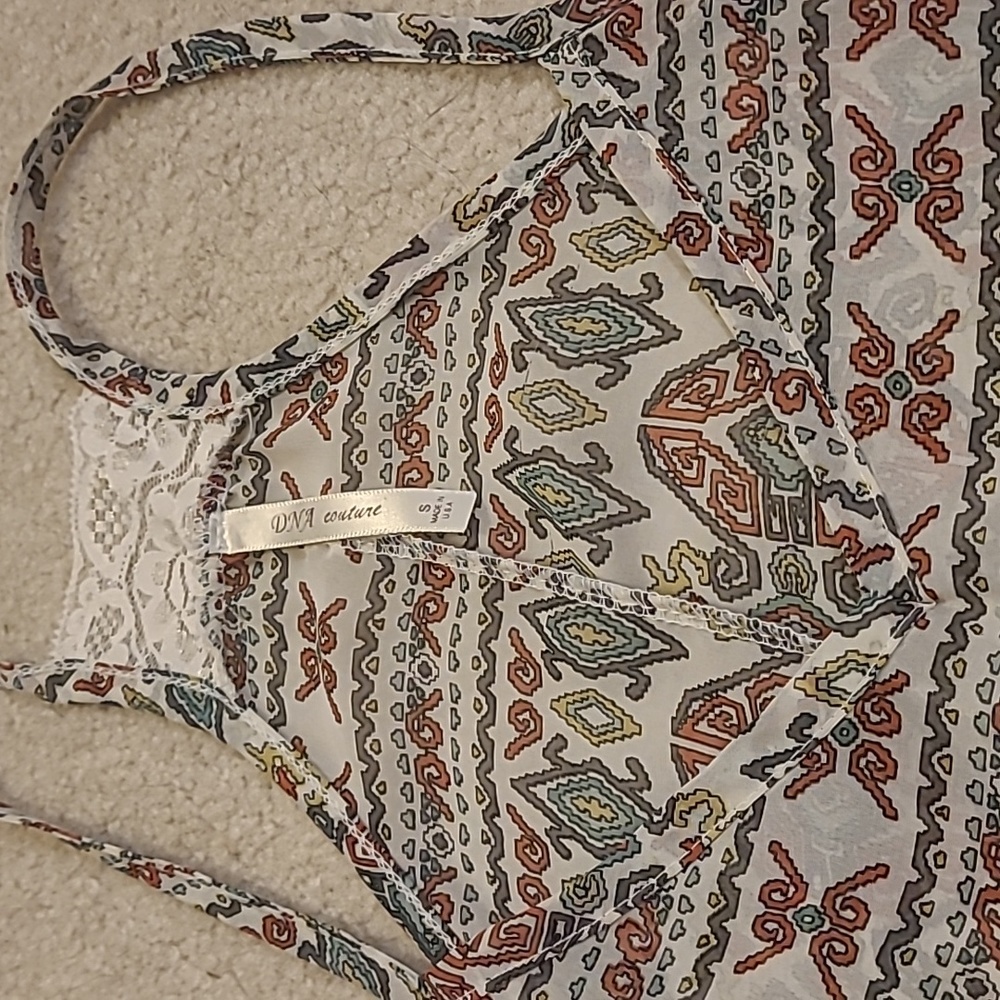 Sheer Aztec Tank - Picture 2 of 4
